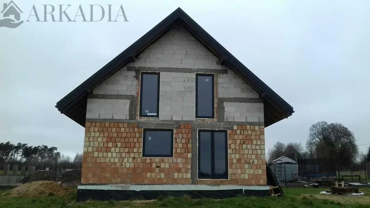 Na sprzedaż dom w stanie surowym zamkniętym 131m2 w miejscowości Zabłudów-Kolonia cena 410000 — zdjęcie 4